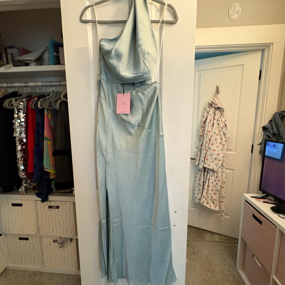 Hello Molly Green Evening Dress
